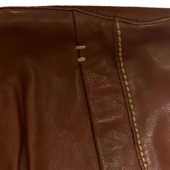 49 square miles  large bag beautiful leather pristine new condition used under 5 - Picture 16 of 16